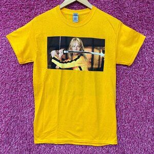 Kill Bill Volume 1 : Beatrix Bride Photo Box Front Big Letter Back T-Shirt Small